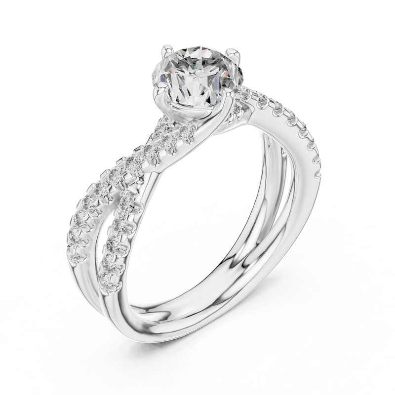 Ladies Ring 638@7 - White Gold - Image