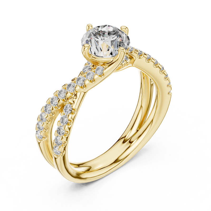 Ladies Ring 638@7 - Yellow Gold - Image