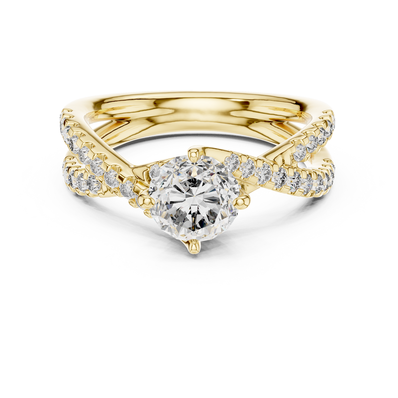 Ladies Ring 638@7 - Yellow Gold - Image