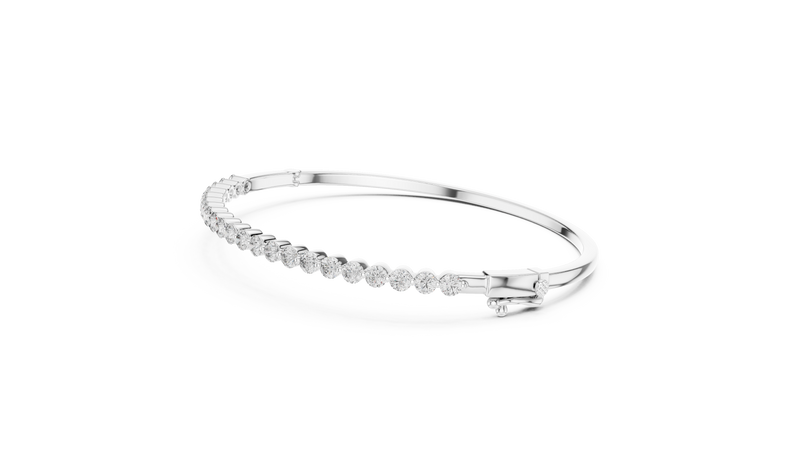 Ladies Bracelet 64@7 - White Gold - Image
