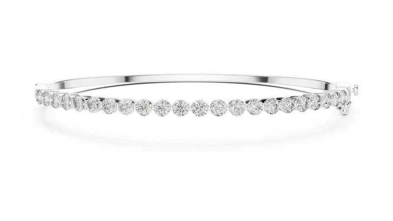 Ladies Bracelet 64@7 - White Gold - Image