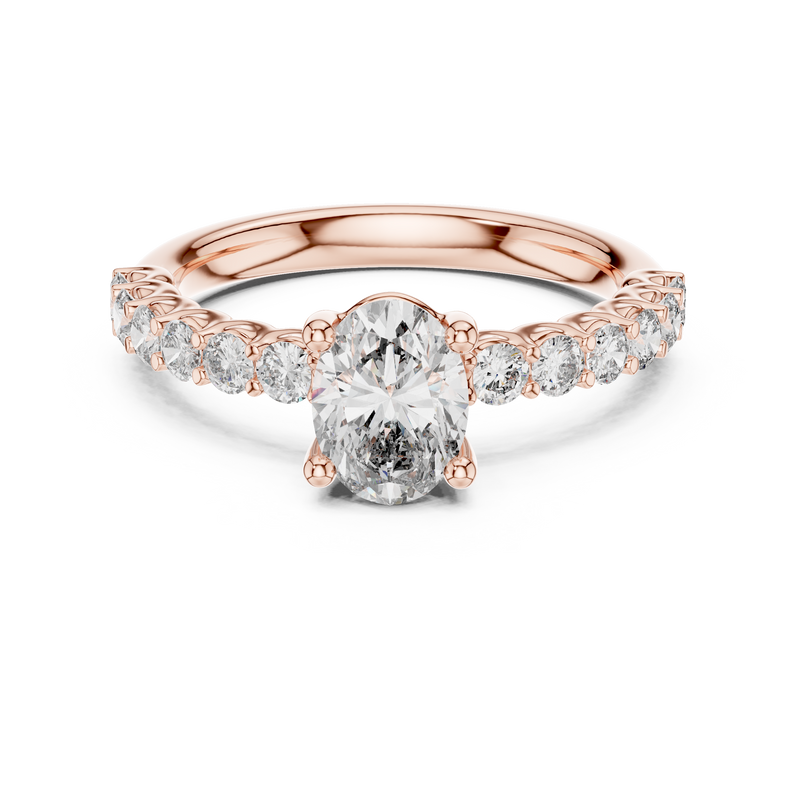 Ladies Ring 667@7 - Rose Gold - Image