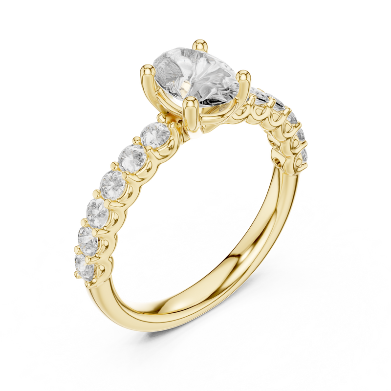 Ladies Ring 667@7 - Yellow Gold - Image