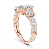 Ladies Ring 689@7 - Rose Gold - Image
