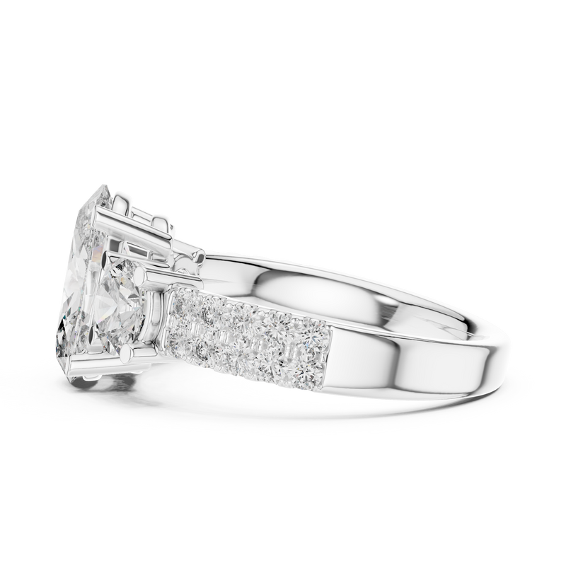 Ladies Ring 689@7 - White Gold - Image