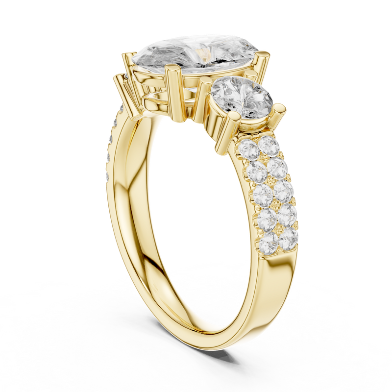 Ladies Ring 689@7 - Yellow Gold - Image