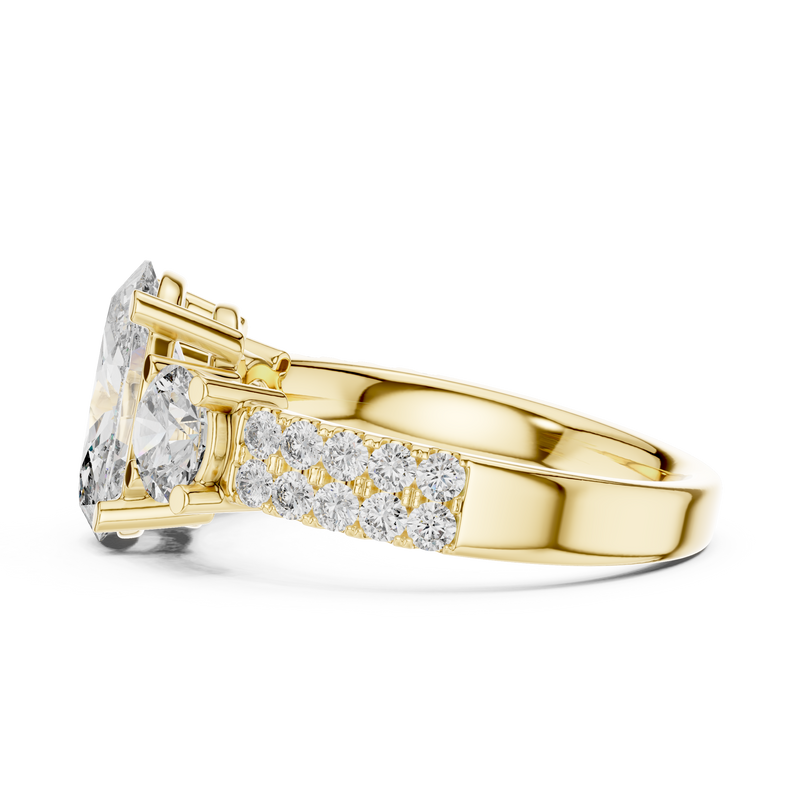 Ladies Ring 689@7 - Yellow Gold - Image
