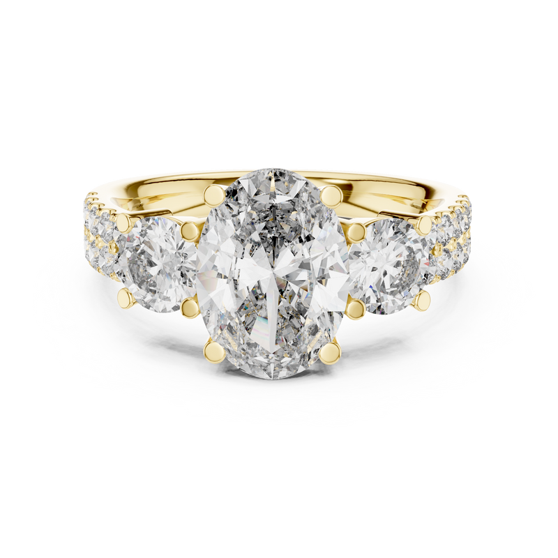 Ladies Ring 689@7 - Yellow Gold - Image