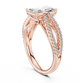 Ladies Ring 704 - Rose Gold - Image