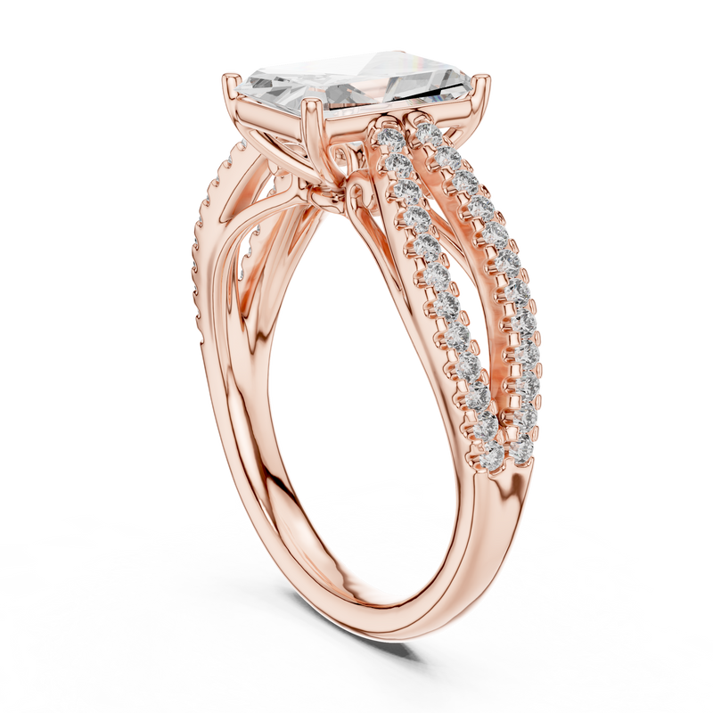 Ladies Ring 704 - Rose Gold - Image