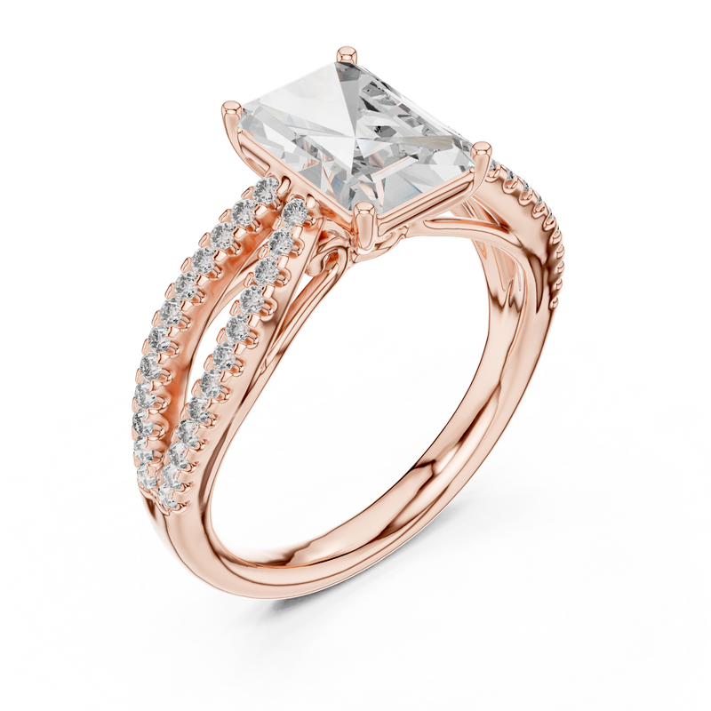 Ladies Ring 704 - Rose Gold - Image