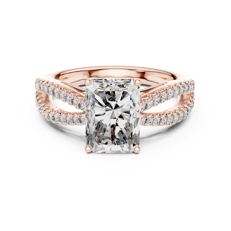 Ladies Ring 704 - Rose Gold - Image