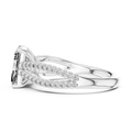 Ladies Ring 704 - White Gold - Image