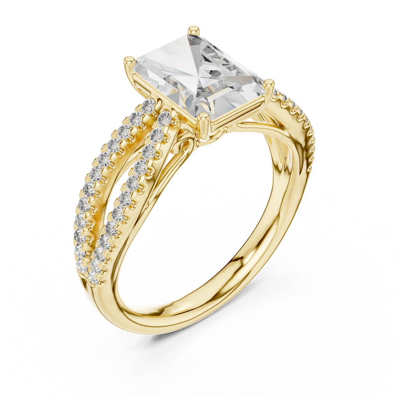 Ladies Ring 704 - Yellow Gold - Image