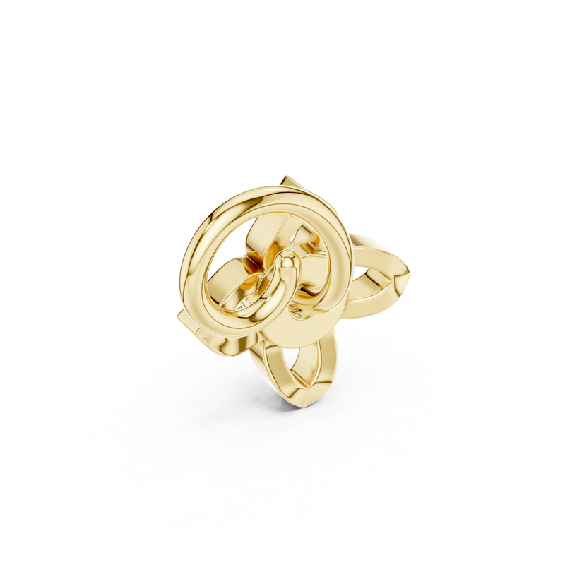 Earring 74852@7 - Yellow Gold - Image