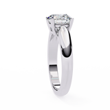 14k IGI certified round ring with E-F color VVS-VS clarity diamonds 72