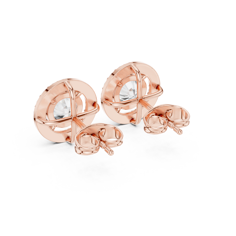 Earring 852@7 - Rose Gold - Image
