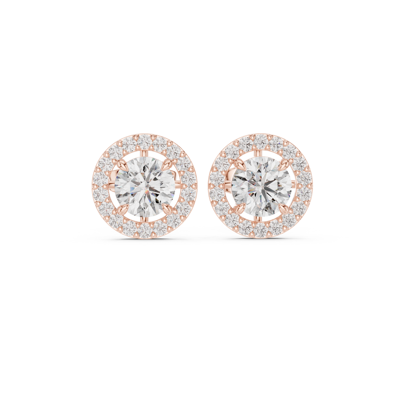 Earring 852@7 - Rose Gold - Image