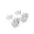 Earring 852@7 - White Gold - Image