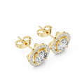 Earring 852@7 - Yellow Gold - Image