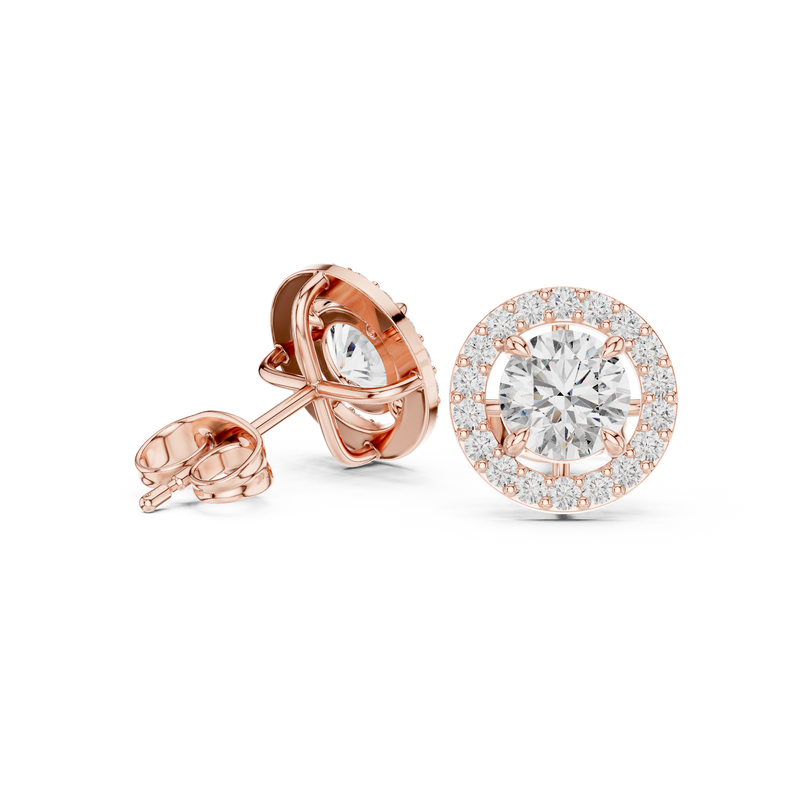 Earring 852@7 - Rose Gold - Image
