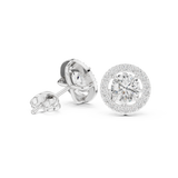 Earring 852@7 - White Gold - Image