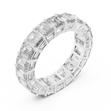 Ladies Ring 966 - White Gold - Image