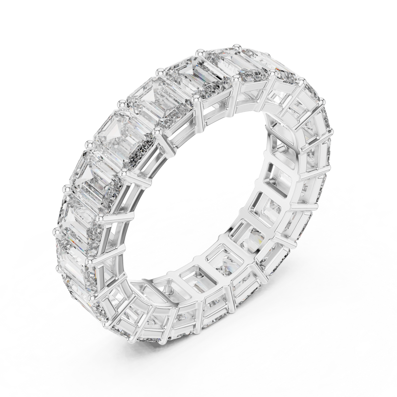 Ladies Ring 966 - White Gold - Image