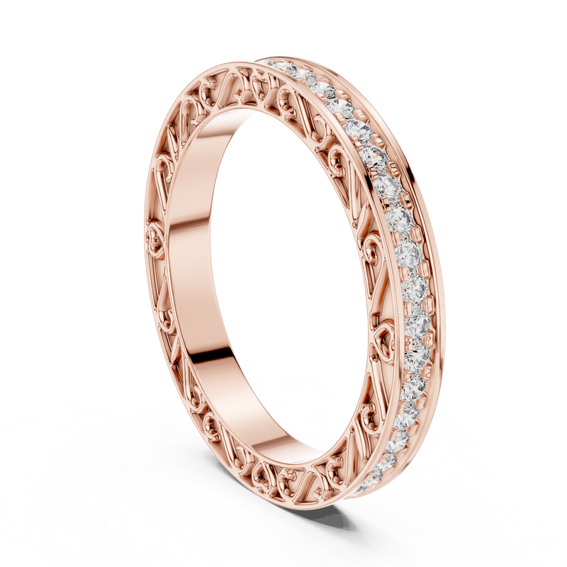 Ladies Ring 996@7 - Rose Gold - Image