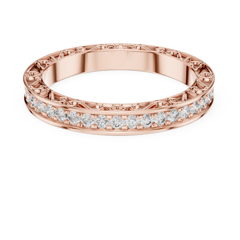 Ladies Ring 996@7 - Rose Gold - Image