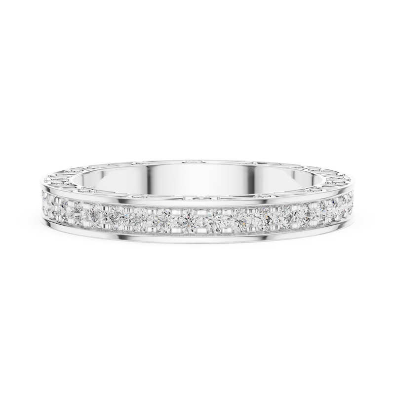 Ladies Ring 996@7 - White Gold - Image