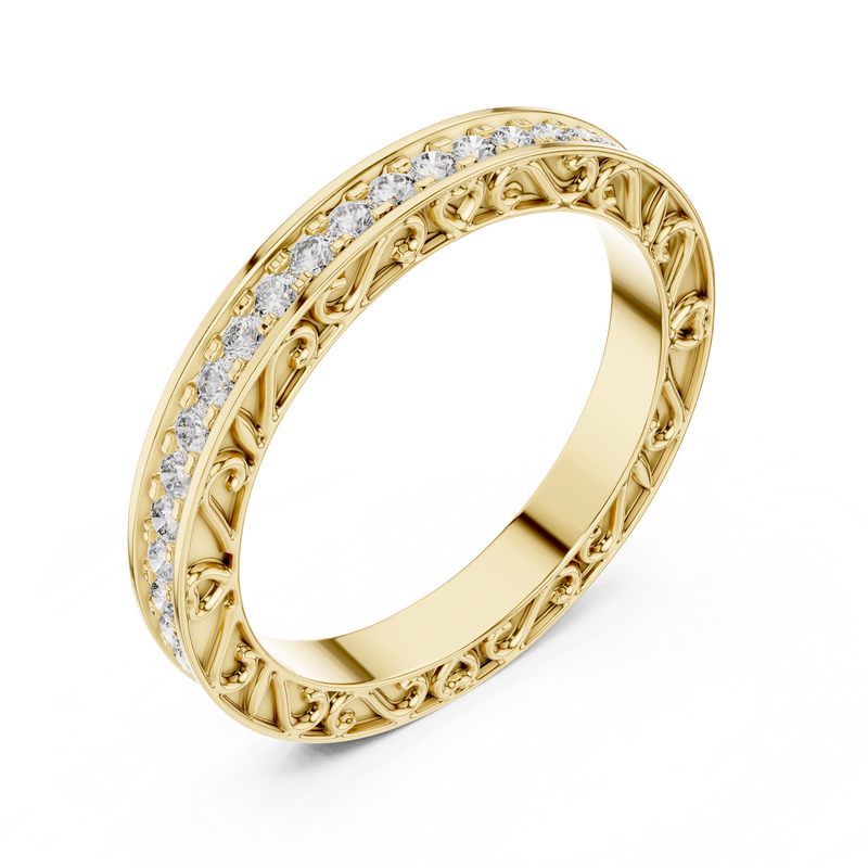 Ladies Ring 996@7 - Yellow Gold - Image