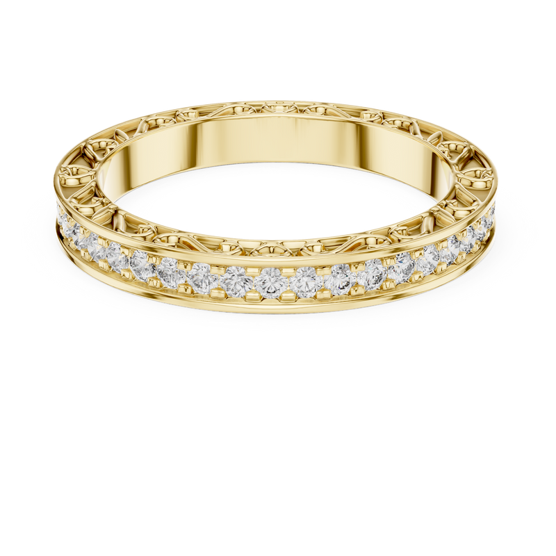 Ladies Ring 996@7 - Yellow Gold - Image