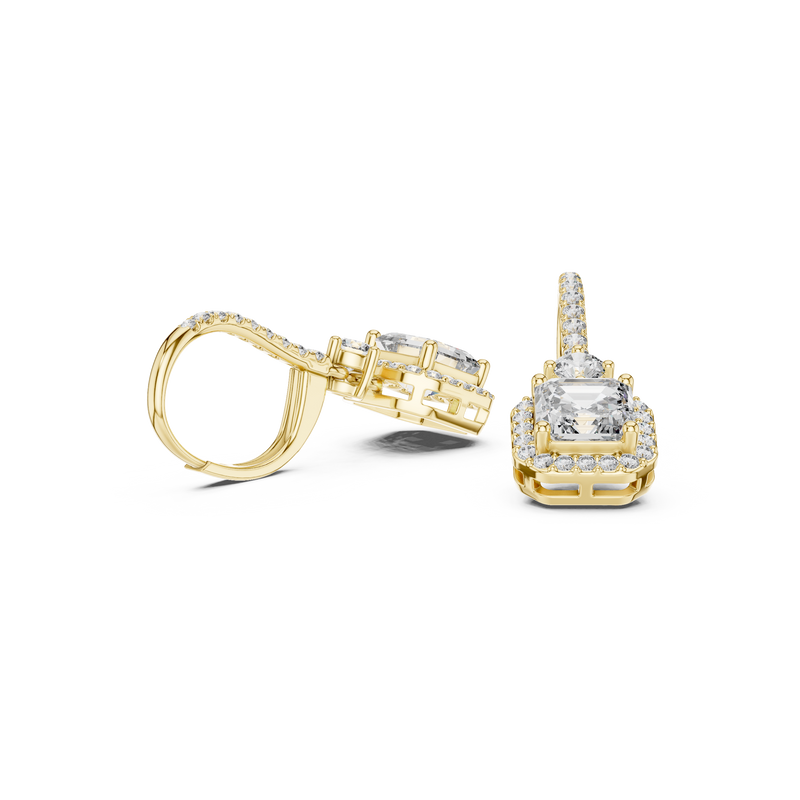 Earring 9#10001E_23@7 - Yellow Gold - Image