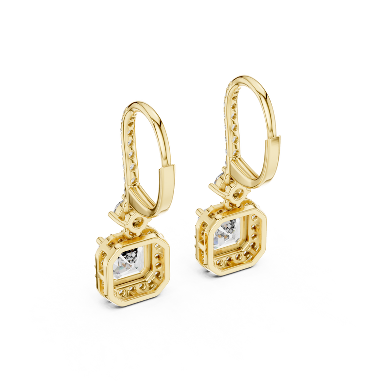 Earring 9#10001E_23@7 - Yellow Gold - Image