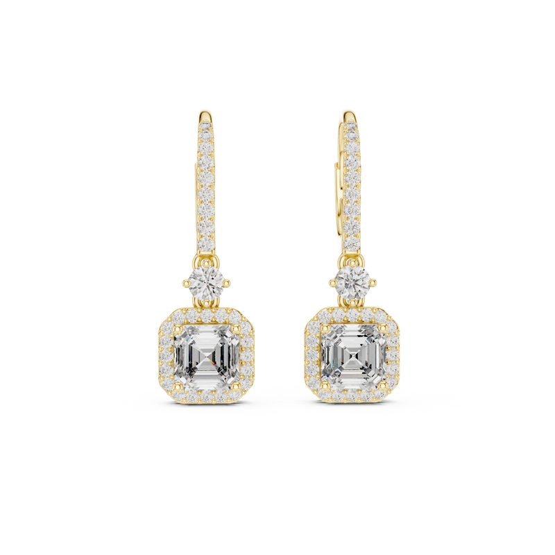 Earring 9#10001E_23@7 - Yellow Gold - Image