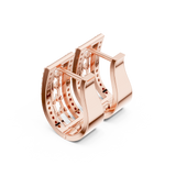 Earring 9#10001E@7 - Rose Gold - Image