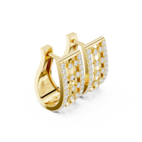 Earring 9#10001E@7 - Yellow Gold - Image