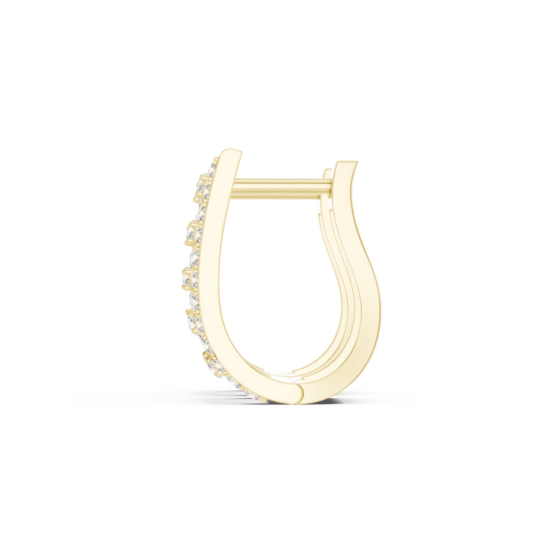 Earring 9#10001E@7 - Yellow Gold - Image