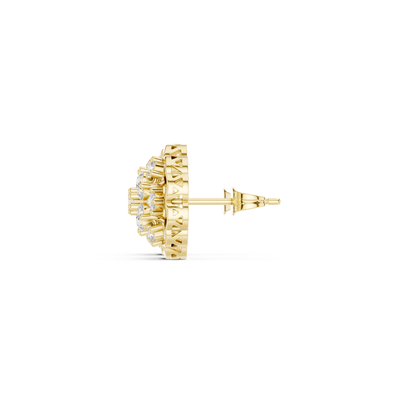 Earring 9#10001PE@7 - Yellow Gold - Image