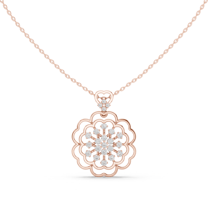 Pendant 9#10001P@7 - Rose Gold - Image
