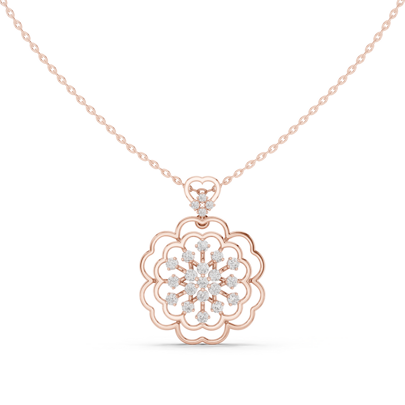 Pendant 9#10001P@7 - Rose Gold - Image
