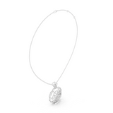 Pendant 9#10001P@7 - White Gold - Image