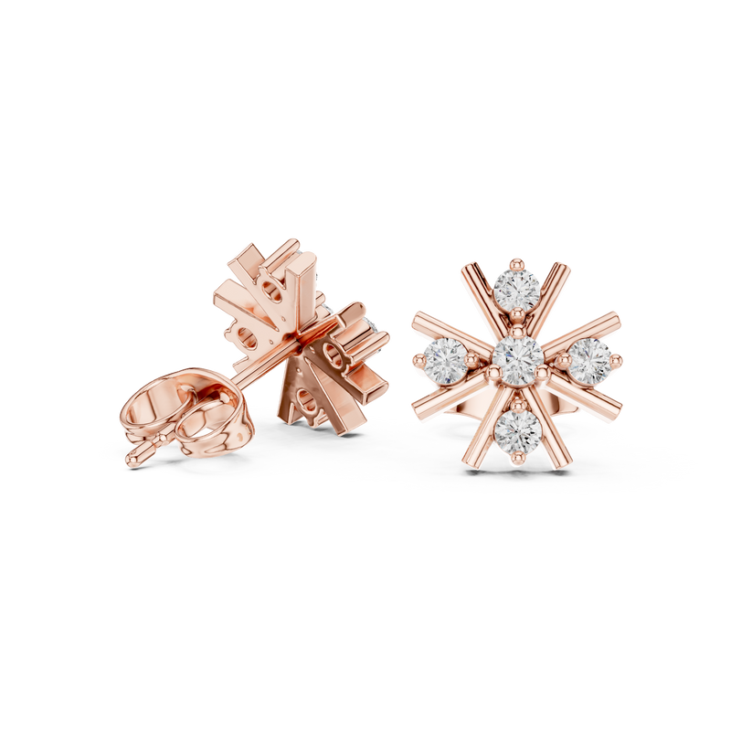 Earring 9#10002E - Rose Gold - Image