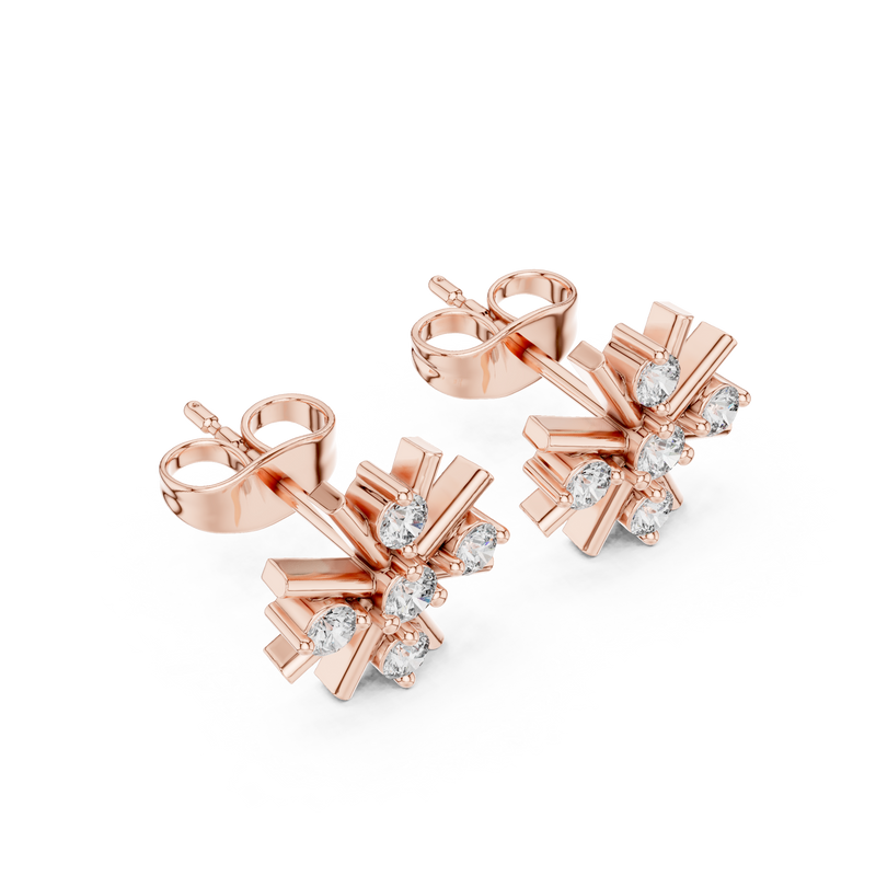 Earring 9#10002E - Rose Gold - Image