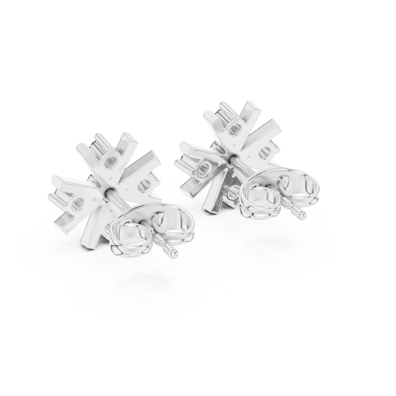 Earring 9#10002E - White Gold - Image