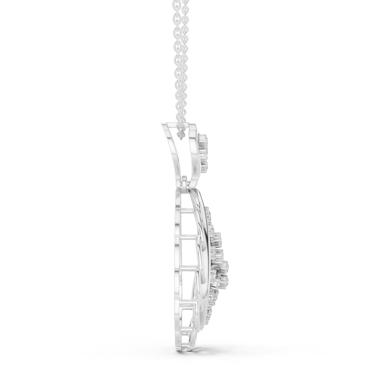 Pendant 9#10002P@7 - White Gold - Image