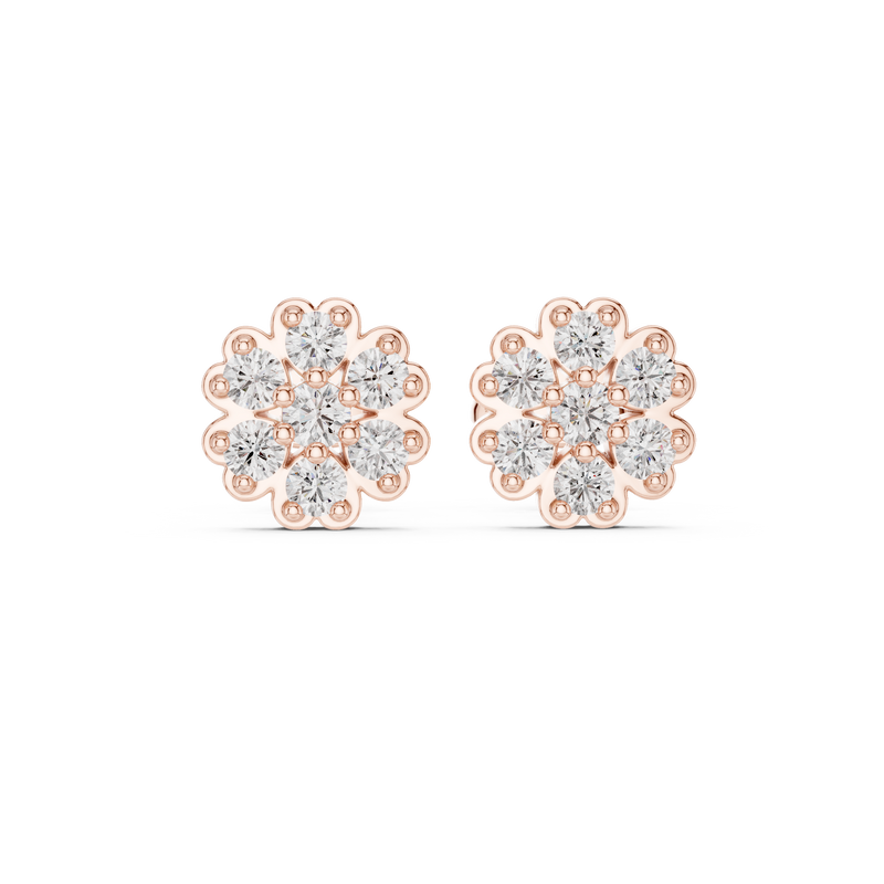 Earring 9#10003E - Rose Gold - Image
