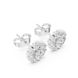 Earring 9#10003E - White Gold - Image