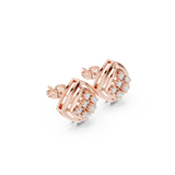 Earring 9#10003PE@7 - Rose Gold - Image